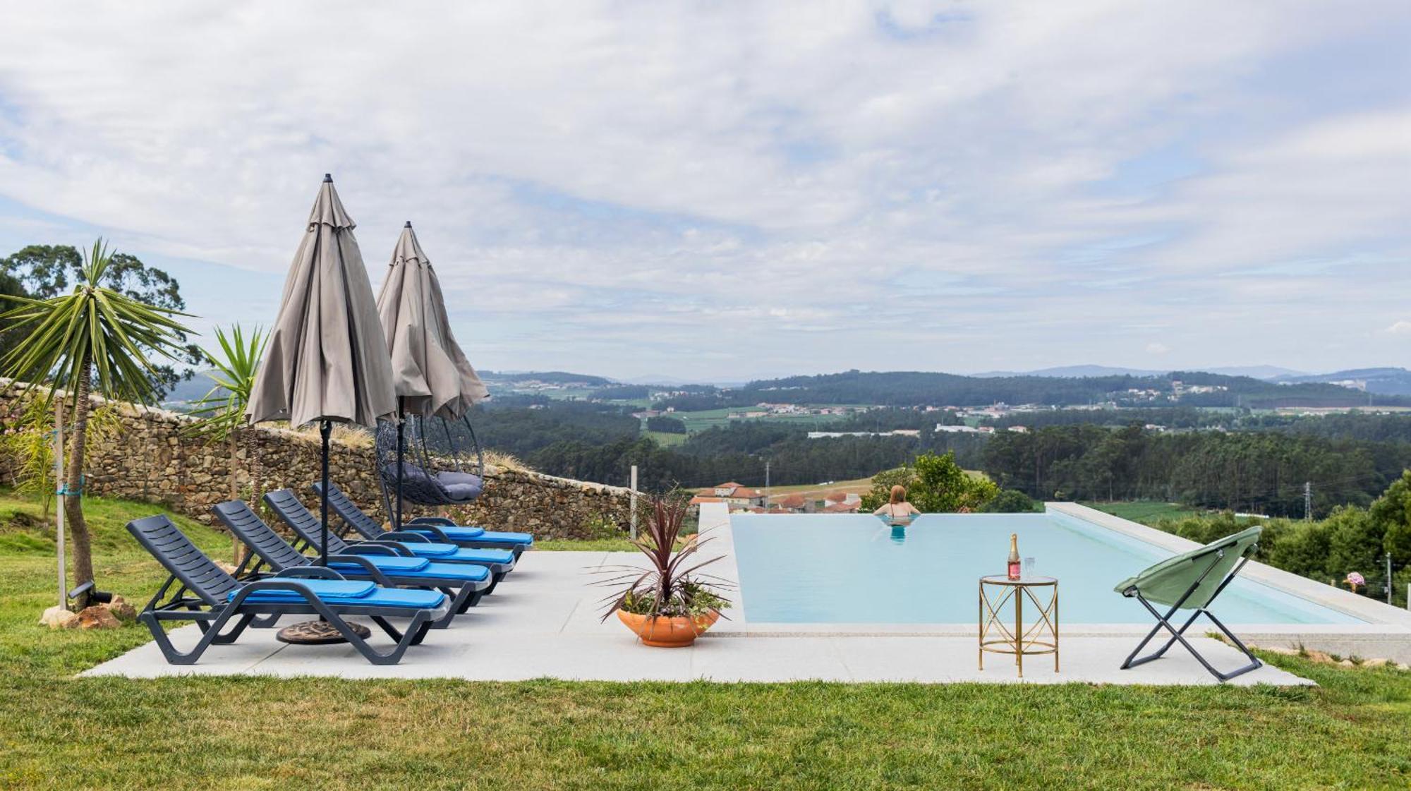 Quintinha Sao Martinho Luxury 2 Suites Villa Eira With Jacuzzi Vila do Conde Luaran gambar